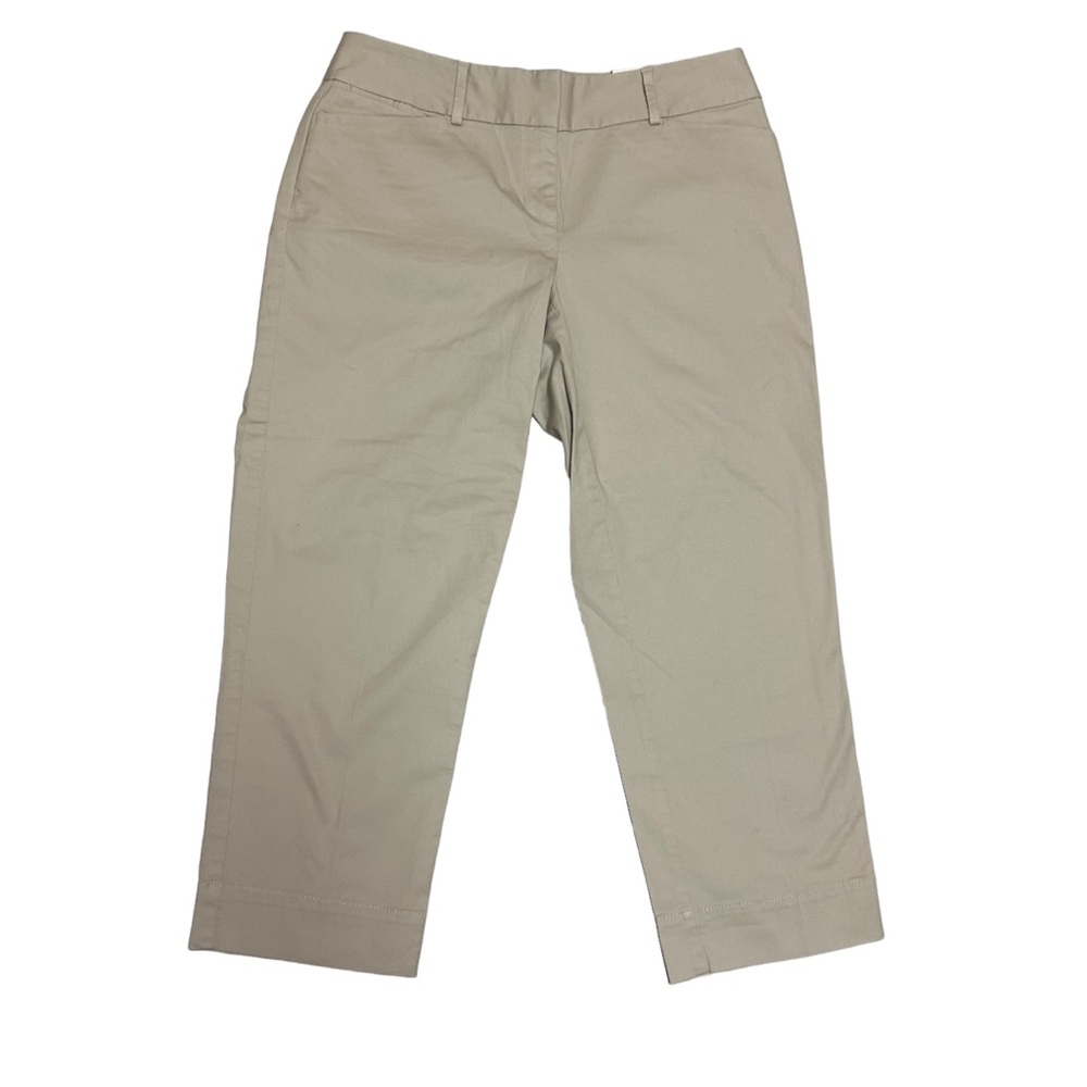 LOFT Beige Cropped Pants